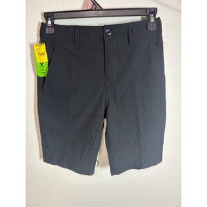 NWT RSQ Hybrid Shorts Dressy Casual School Uniform Boys Size 8 Black